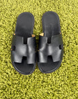 Ciabatta Hermès Nera 40