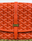 Borsa Goyard Belvedere PM in tela Goyardine Arancione