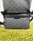 Borsa Trio Messenger Louis Vuitton Grigia