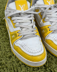Louis vuitton trainer Size 6=40 calza 41 bianca e gialla