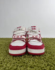 Louis Vuitton Trainer in denim Rossa 7.5 - Second Hand Di Fiore