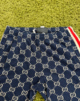 Pantalone Gucci Blu Multicolor L