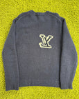 Maglione Louis Vuitton Blu Navy XXL - Second Hand Di Fiore