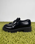 Mocassino Prada Chocolate Nero 35 - Second Hand Di Fiore