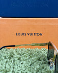 Occhiali Louis Vuitton 1.1 evidence Metal Square neri e oro