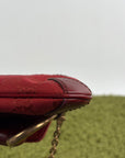 Borsa Gucci Horsebit Chain Rossa