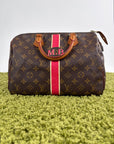 Borsa Louis Vuitton Speedy Marrone