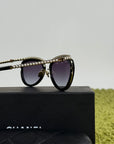 Occhiali da sole Cat-eye Chanel Nero