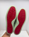 Christian Louboutin 41 basse verde chiaro