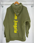 Felpa Palm Angels Size S verde scuro