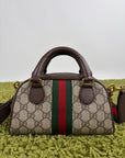 Borsa Gucci marrone beige e marrone