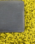 Portafoglio Louis vuitton in pelle Epi multiple blu