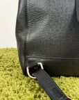 Zaino Cassiar Louis Vuitton in pelle Taiga Nero