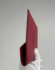 Pochette Yves Saint Laurent Grain de Poudre Uptown Rosso