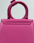Borsa Jacquemus Le Chiquito Noeud Rosa