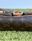 Borsa Monogram Hudson PM Louis Vuitton Marrone