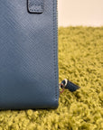 Borsa a tracolla Prada Smartphone Case Blu