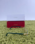 Occhiali Cartier CT0287O 009 M verdi