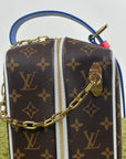 Beauty Case Louis Vuitton X NBA Marrone