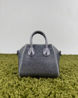 Borsa Micro Antigona In raso Con strass lavanda Viola