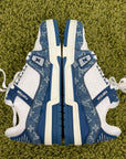 Louis vuitton trainer Size 8=42 calza 43 blu e bianca