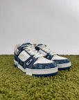 Louis Vuitton Trainer In Denim Blu 6