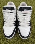 Louis Vuitton Trainer In Denim Nera 8.5