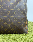 Borsone Keepall Louis Vuitton 55 vintage Marrone