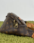 Marsupio bumbag monogram Louis Vuitton Marrone