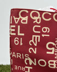 Borsa tote vintage Chanel 31 Rue cambon Rosso