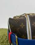 Beauty Case Louis Vuitton X NBA Marrone