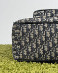 Zaino Dior Saddle In Jacquard e pelle di Vitello Grigio