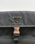 Borsa a tracolla Prada in Nylon Nero