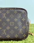 Borsa Neverfull Louis Vuitton MM Marrone