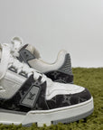 Louis Vuitton trainer Size 5.5=39.5 calza 40.5 bianche e grigie