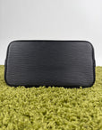 Borsa Alma PM in pelle epi Louis Vuitton Nero