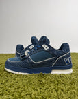 Louis Vuitton Trainer in Denim Blu 9.5