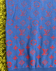 Felpa Louis Vuitton Size M blu e rossa