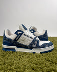 Louis Vuitton Trainer in Denim Blu 8.5