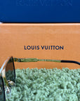Occhiali Louis Vuitton 1.1 evidence Metal Square neri e oro
