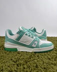 Louis Vuitton Trainer Verde Acqua 7.5