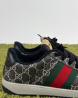 Gucci Ace Size 6.5=40.5 calza 41 nere verdi e rosse