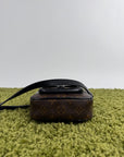 tracolla Louis Vuitton Christopher Wearable Wallet in tela Monogram Macassar
