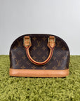 Borsa Alma BB Louis Vuitton Marrone