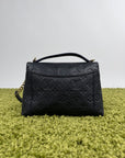 Borsa Louis Vuitton Blanche BB in pelle nera Monogram Empreinte