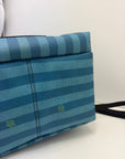 Zaino Louis Vuitton discovery damier stripes city azzurro