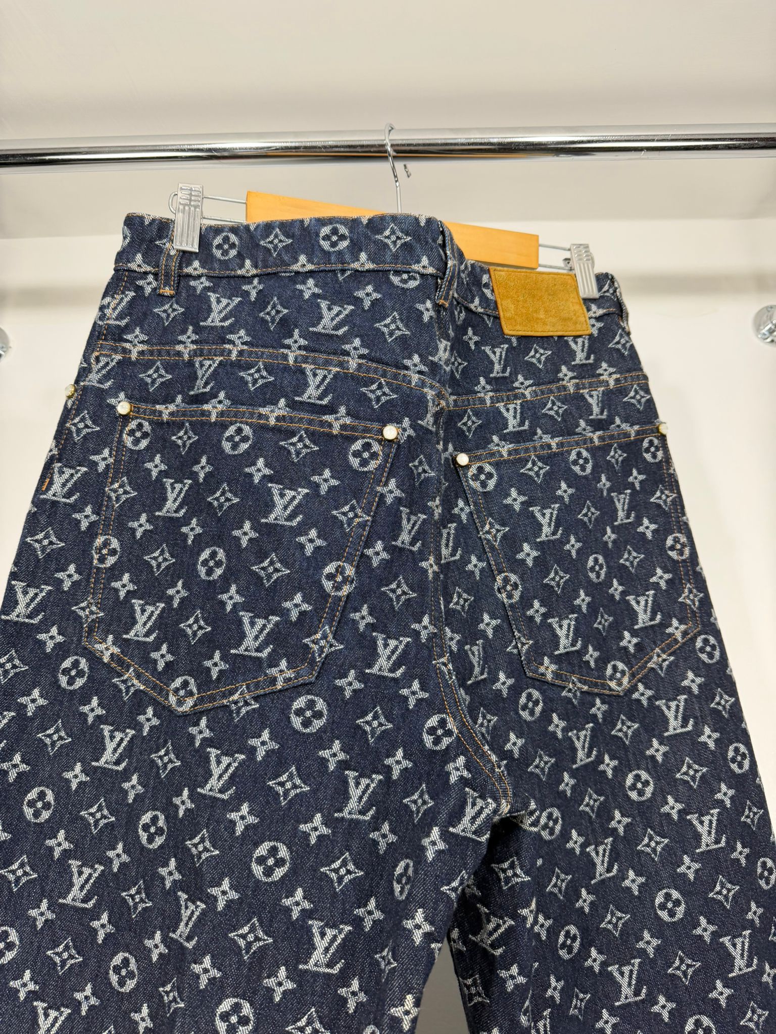 Jeans Vuitton monogram taglia 50