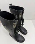 stivale off white nero antipioggia “FOR RIDING” 37