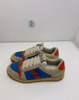 Gucci Size 8=42 marroncino blu e arancione