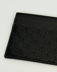 Portacarte Gucci GG nero